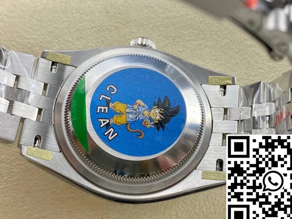 Black Datejust Clean M126234-0015 Factory 36MM Dial Rolex 0805